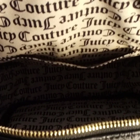 JUICY COUTURE BLACK MEDIUM SIZE BACKPACK NEW W/ TAGS! - Picture 10 of 16